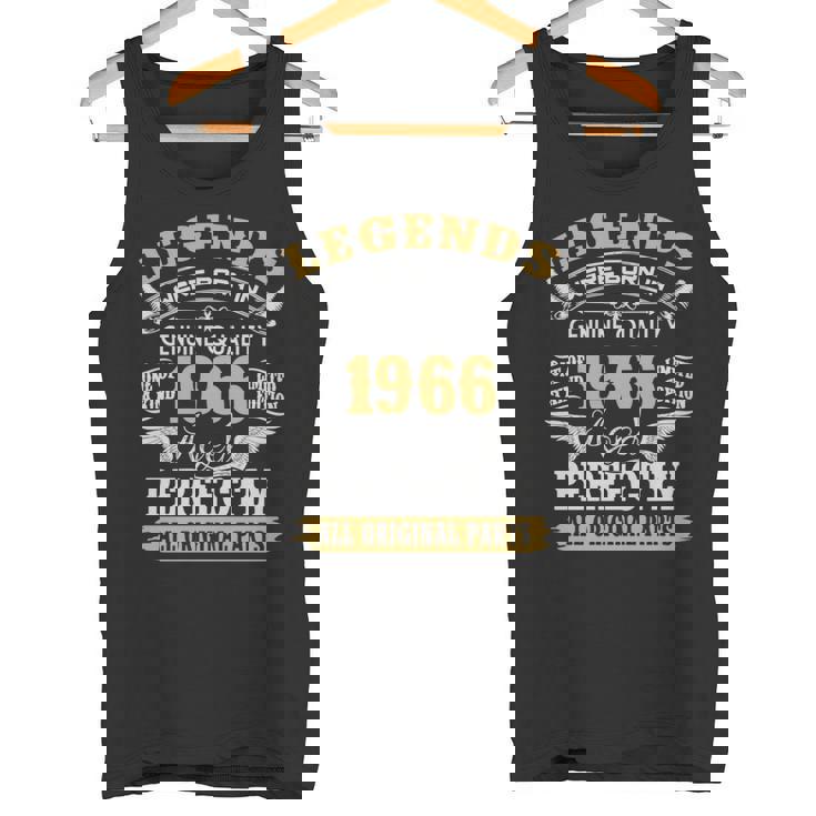 伝説は1966年にヴィンテージ60歳の誕生日に生まれました60歳 長袖tシャツ タンクトップ