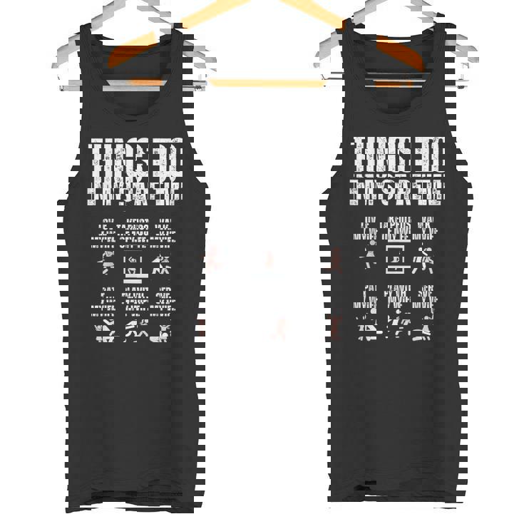 余暇にすること愛妻が大好き タンクトップ