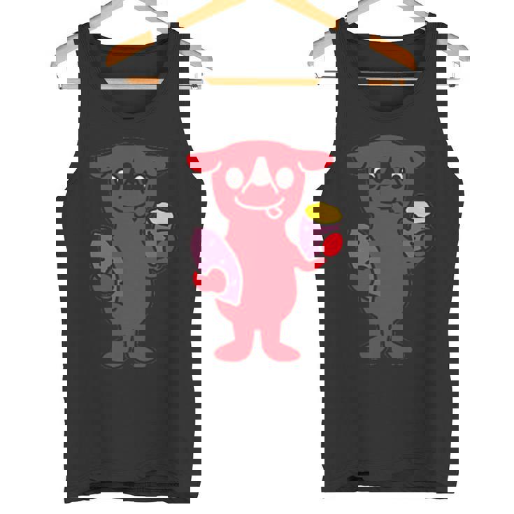 千葉県ご当地キャラとさつまいも タンクトップ