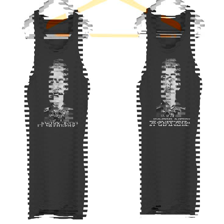 反社会主義と共産主義者 スターリン タンクトップ