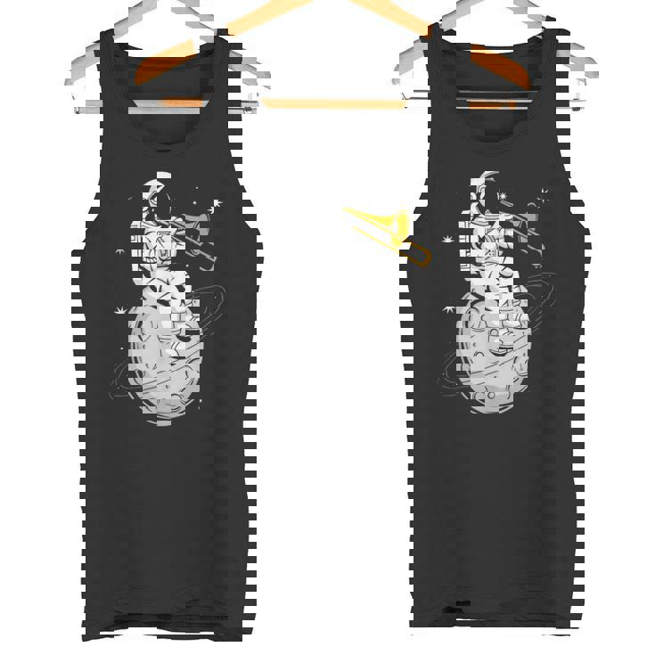 宇宙飛行士 演奏 トロンボーン 楽器 プレーヤー トロンボニス タンクトップ