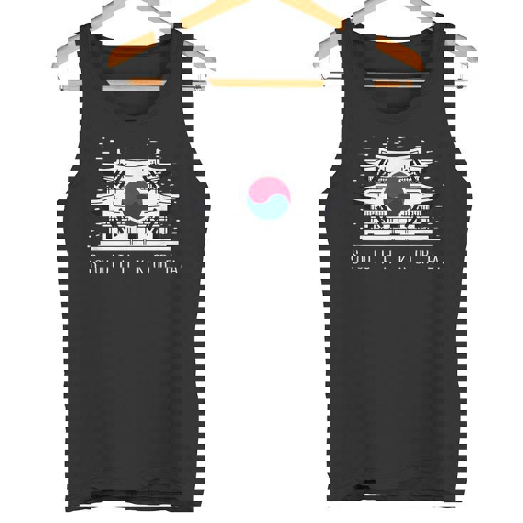 愛国的な韓国国旗ジャージーtシャツ 韓国製 タンクトップ