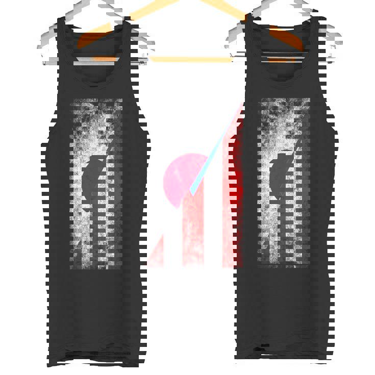 日本&プエルトリコの旗 日本のプエルトリコ。 タンクトップ