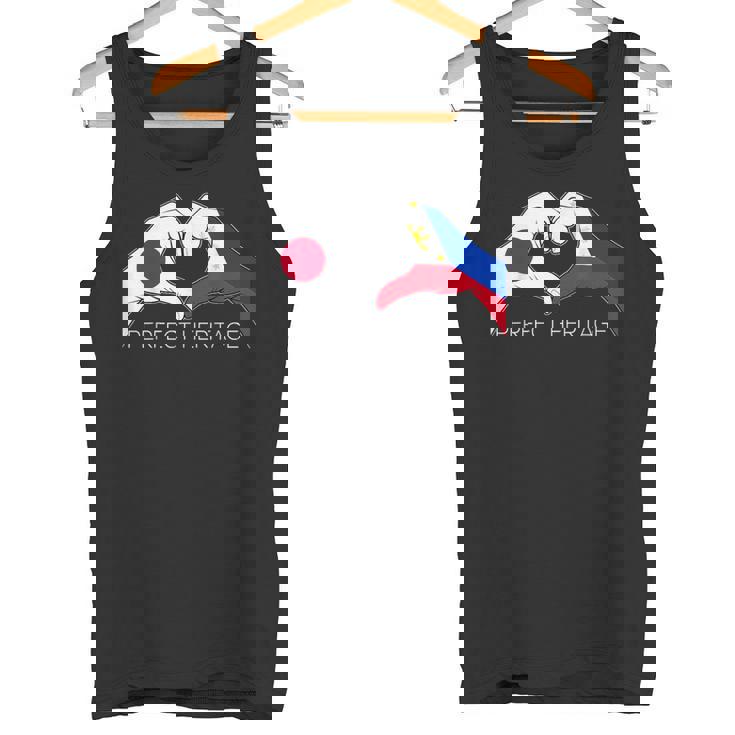 日本とフィリピン フィリピン人 日本人パーフェクトヘリテージ ヘア タンクトップ