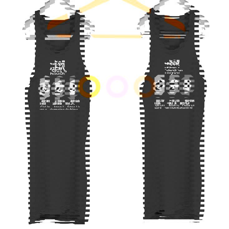 東京地下鉄線 渋谷漢字駅 半蔵文福斗神 タンクトップ