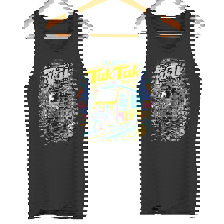 活気に満ちたトゥクトゥクタイアドベンチャー タンクトップ