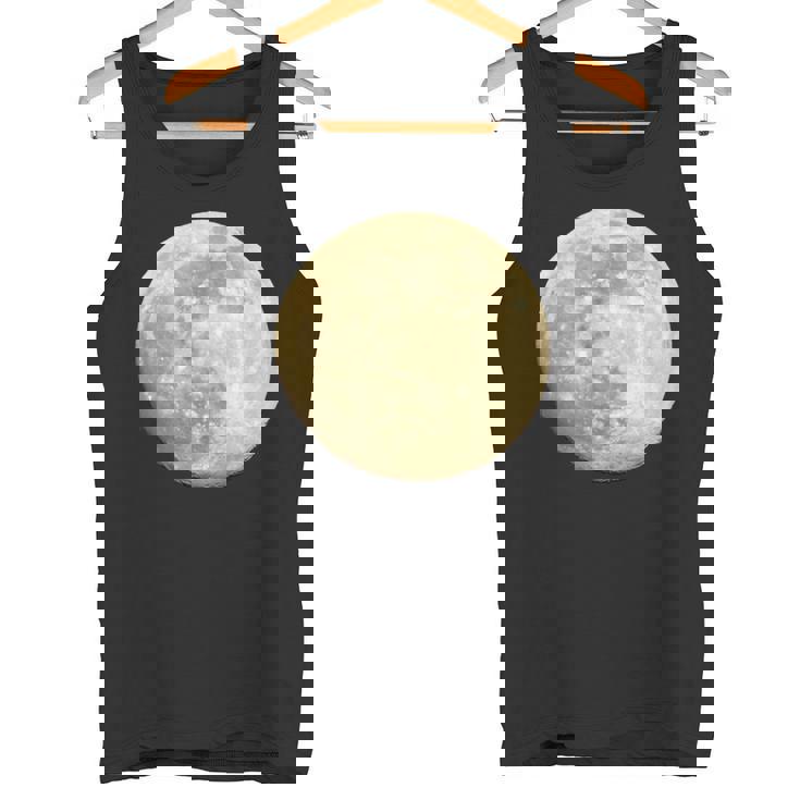 満月 夜空 月 タンクトップ