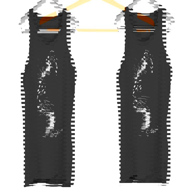 猫の気持ちは猫にしか分からない 長袖tシャツ タンクトップ