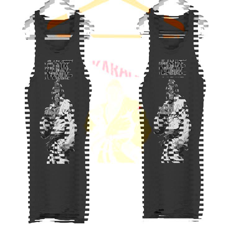 空手ゴリラ 空手ファイティングゴリラ タンクトップ