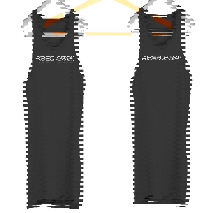 結果を超えるプロセス 長袖tシャツ タンクトップ