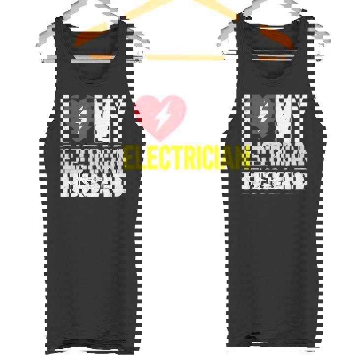 電気技師の夫が大好き タンクトップ