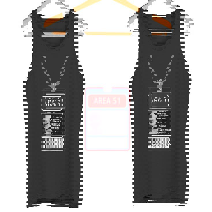 面白いfエリア 51 宇宙人 Idパス ハロウィンコスチューム タンクトップ