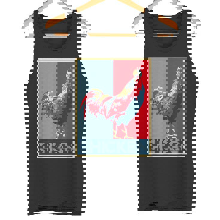 面白いtシャツ にわとり 鶏 鳥 メンズ おもしろ 面白い 服 おもしろグッズ ネタ ポスター チキン タンクトップ