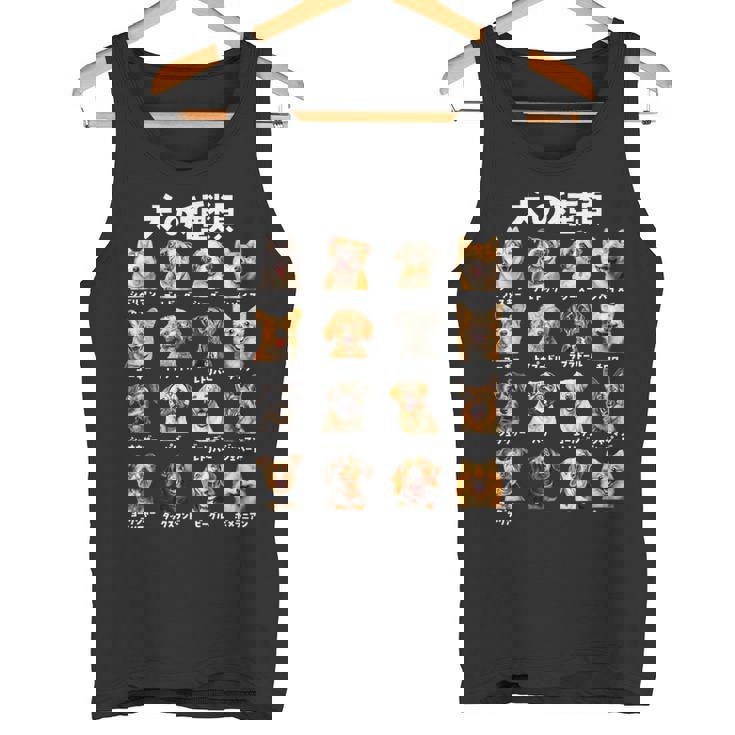 面白いtシャツ 犬 イヌ 犬の種類 わんこ メンズ 犬好き グッズ かわいい 面白い 服 ネタ タンクトップ