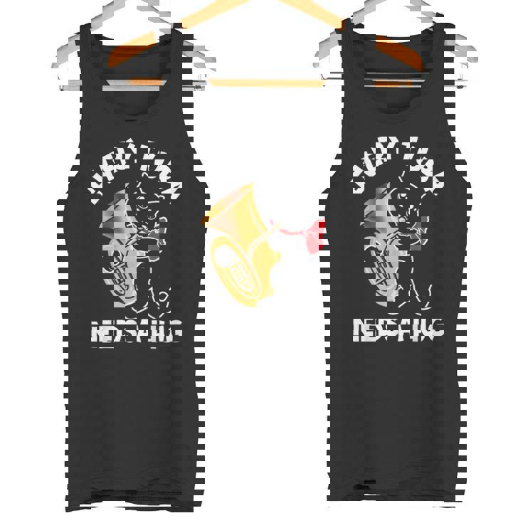 面白いチューバプレーヤー タンクトップ