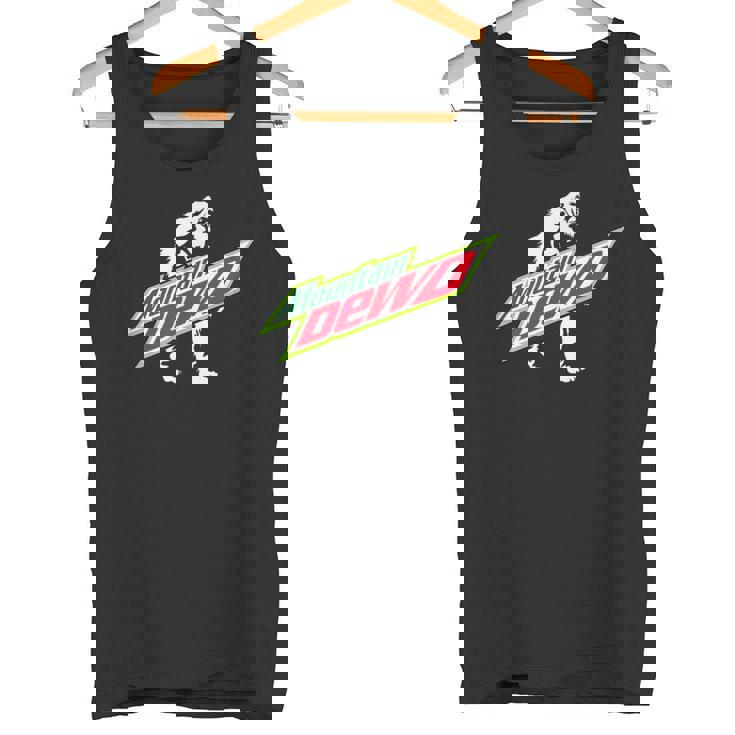 面白いビッグフットマウンテンデュードハイキングキャンプギフト タンクトップ