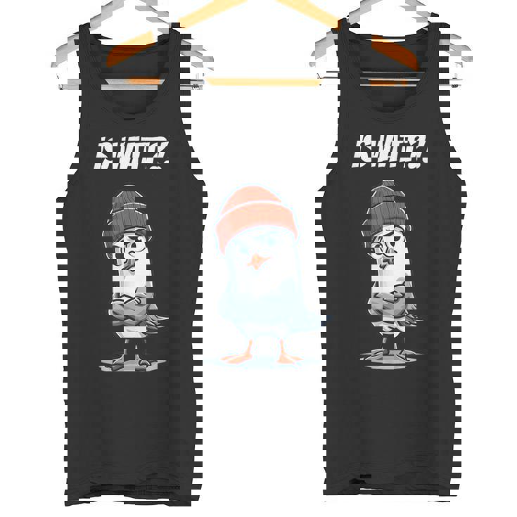 面白い北海のカモメはワット低ドイツ語オストフリースラントと言っています。 タンクトップ