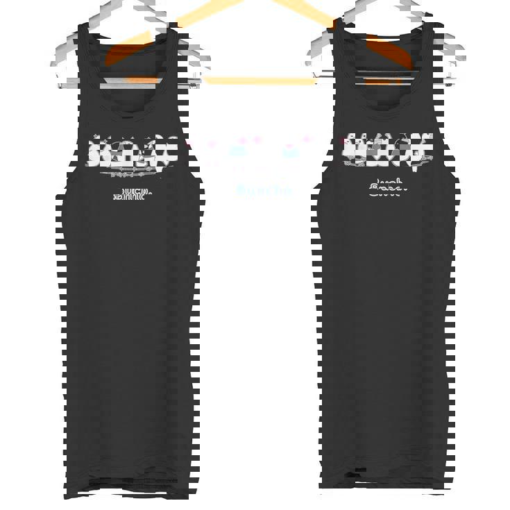 （新デザイン）シロブンチョウ & サクラブンチョウ『なかまたち』白文鳥 桜文鳥【どうぶつフレンズ】かわいい タンクトップ