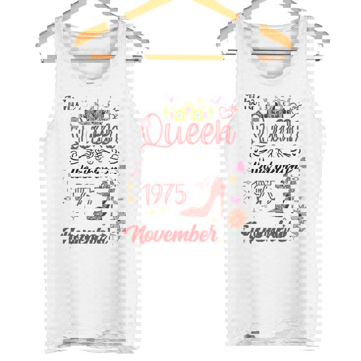 1975年11月 誕生日 この女王は1975年11月に生まれました タンクトップ