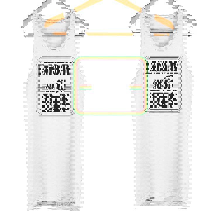 63歳の伝説、63歳の誕生日、ついに63歳 タンクトップ