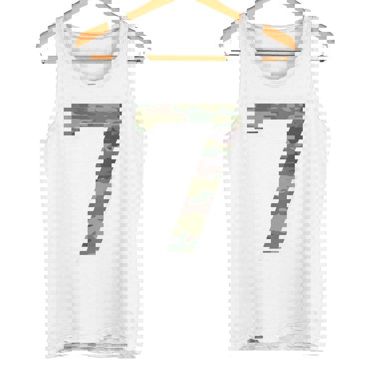 7 ジャージ ユニフォーム バーシティ スポーツ 迷彩 カモフラージュ 7Th タンクトップ