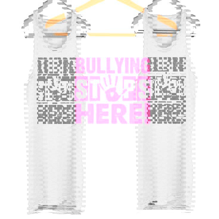 Bullyingtop Here ピンクシャツデー タンクトップ