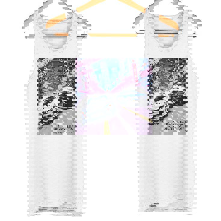 Deuxoitures De Course Jdm Japan Drifting Tokyokylineur Le Dos Débardeur e