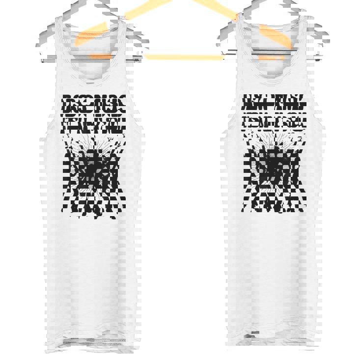 Disco Music It's In Myoul ヴィンテージ 70年代 ダンシング レトロダンス タンクトップ