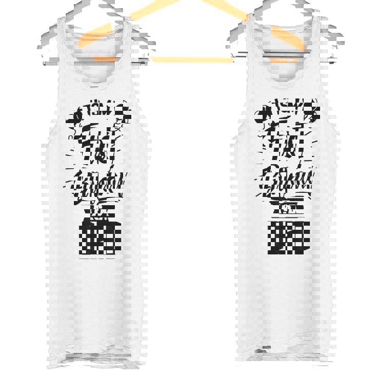 È Il Mio Primo Compleanno Da Papà Papà Festa Papà Papà Canotta