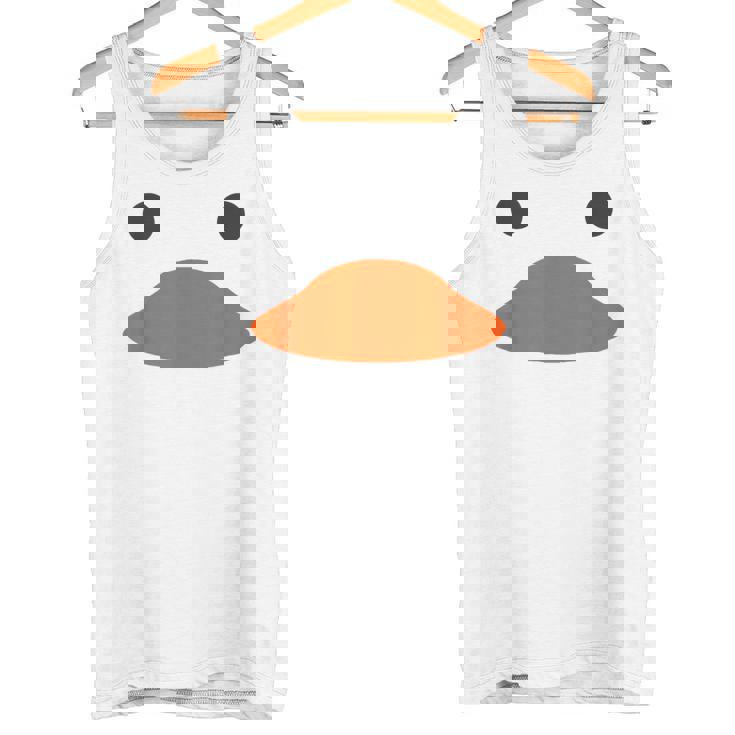 Easter Rubber Duck Face Halloween Costume Duckling Tank Top