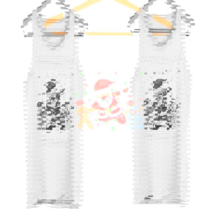 Dabbinganta Christmas おかしいdabサンタクロースクリスマス タンクトップ