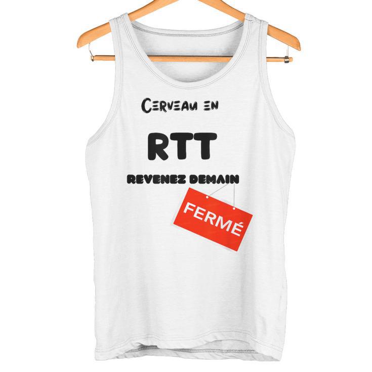 Homme Humour Cerveau En Rtt Débardeur e