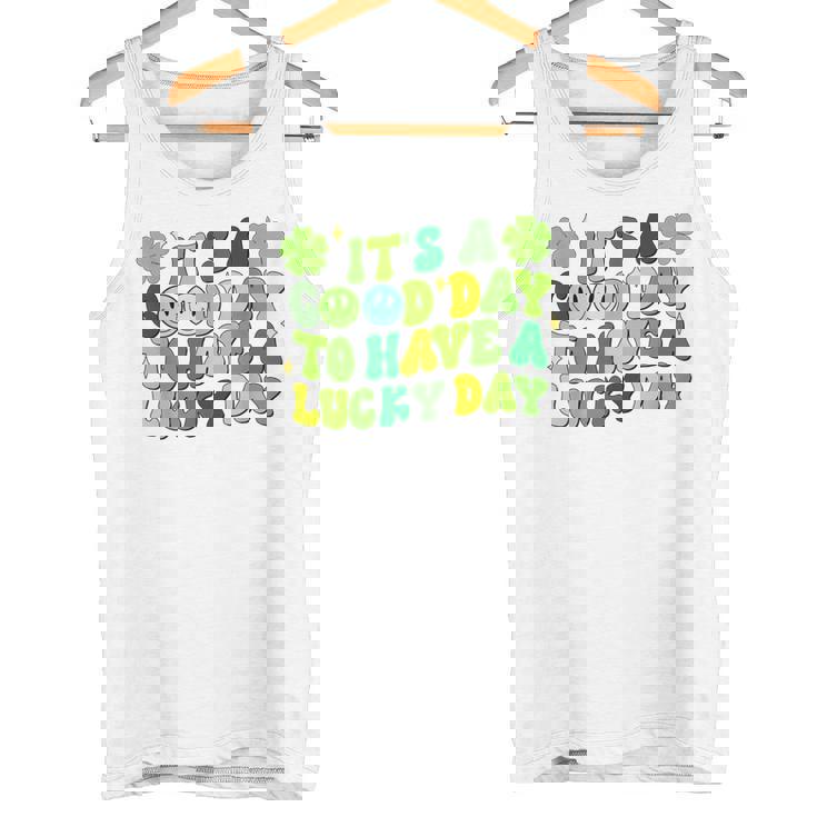It's A Good Day To Have Luckyt Patrick Day シャムロック アイリッシュ タンクトップ