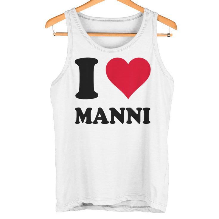 J'aime Le Manni Débardeur e