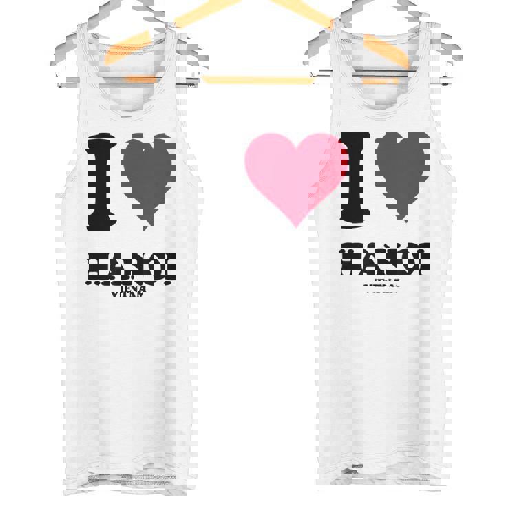 I Love Hanoi タンクトップ