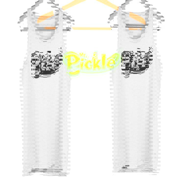 Mr Pickle ピクルス 風変わりで楽しいグラフィックピクルス タンクトップ