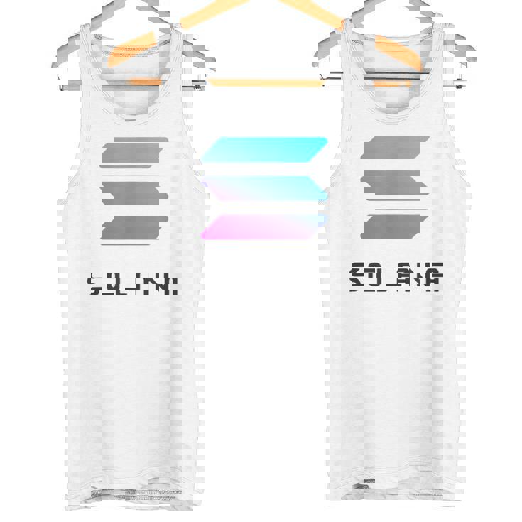 Solコインcryptocurrency 30ソラナ・テクノロジーolana タンクトップ