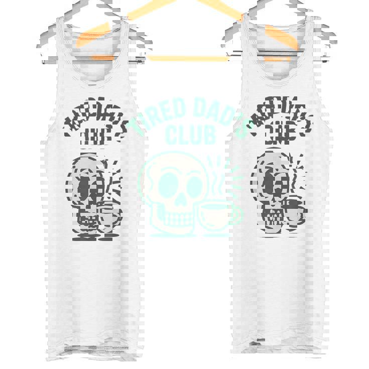 Tired Dads Club Divertente Papà Festa Del Papà Canotta