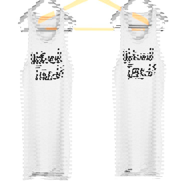 What Would Jesus Do 長袖tシャツ タンクトップ