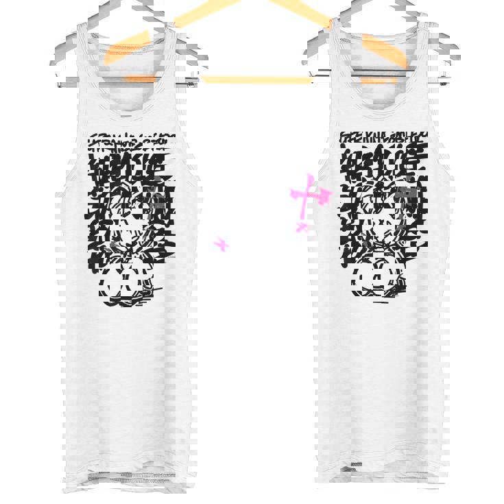 【クレイジー・オリー】Super Kawaii Zombie Idol 白 タンクトップ