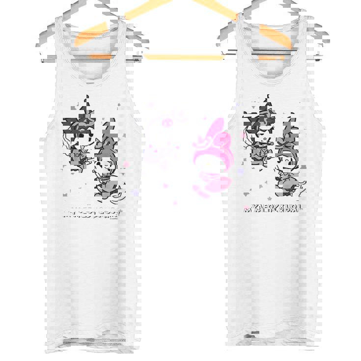 【ハロウィン特集】Usデザイン マイメロディ&クロミ 夜空 タンクトップ