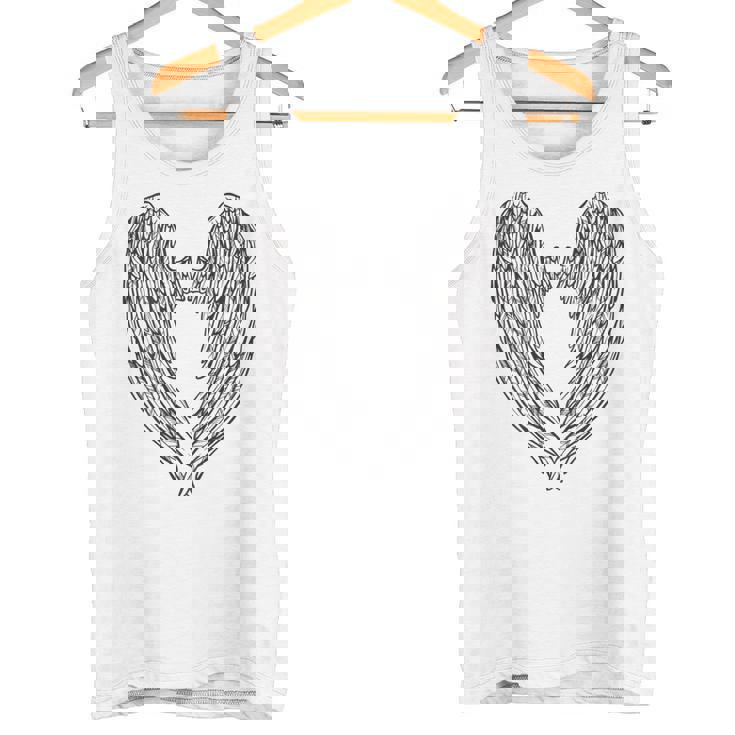 かわいい天使の羽 タンクトップ