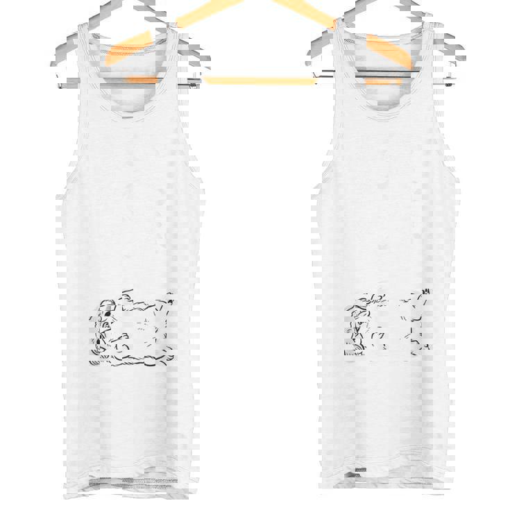 やる気スイッチ故障中 ペキニーズ グッズ 犬 おもしろ 面白い ネタ 笑える 和風 タンクトップ