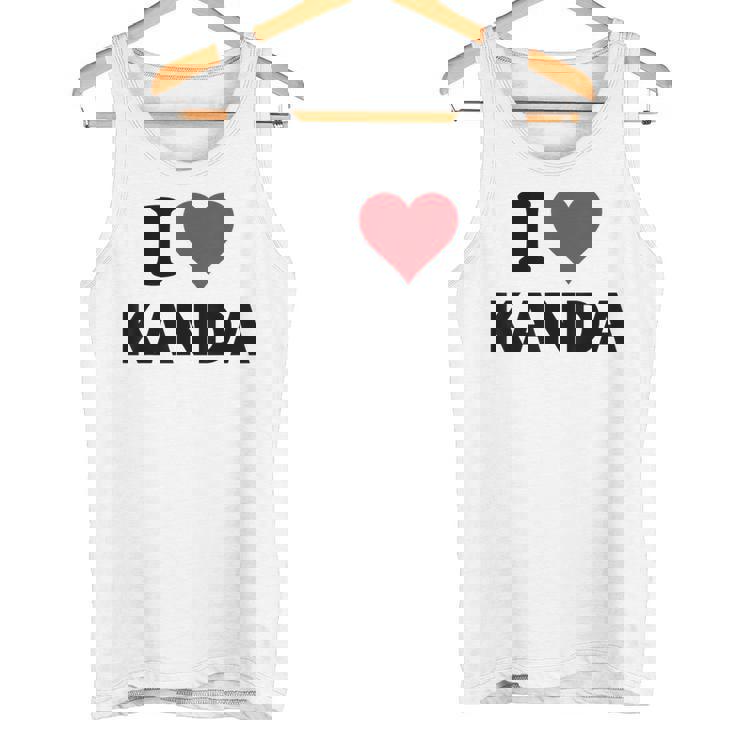 アイハート 神田ジャパンラブ 日本のお土産品 タンクトップ