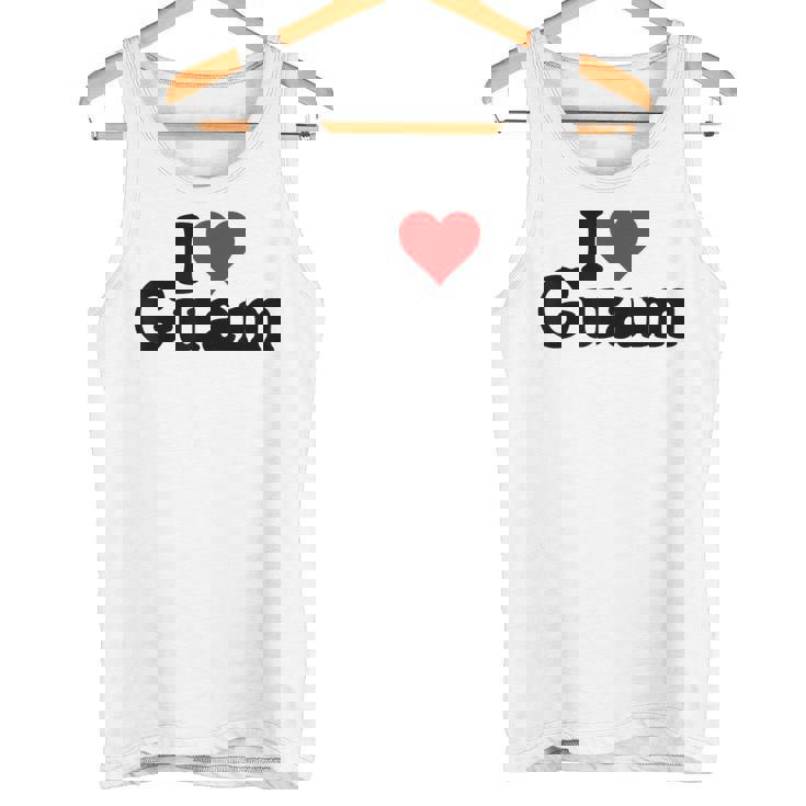 アイラブハートグアムグアマニアンプライド タンクトップ