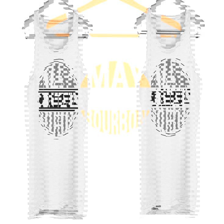 ウイスキーを飲むアルコール昔ながらのバーボン酒飲み タンクトップ