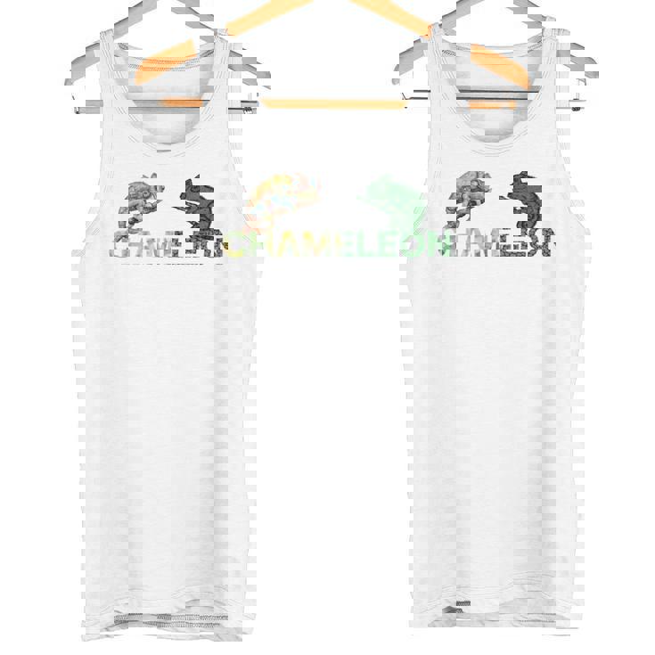 カラフル カメレオン 長袖tシャツ タンクトップ