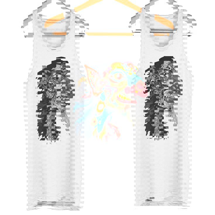 ババヤガ 神話 グラフィック ファンタジー イラスト ババヤガ タンクトップ