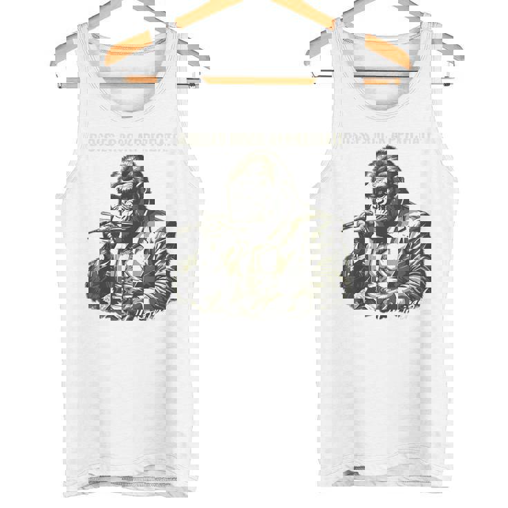 ボスゴリラ ビジネスユーモア アルファなリーダー タンクトップ