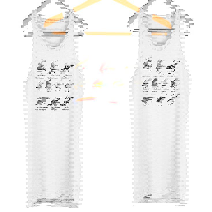 ヴィンテージ フライフィッシングルアー カラーtシャツ タンクトップ